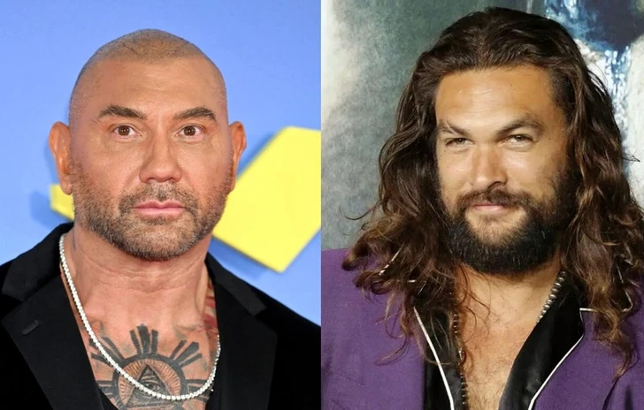 Jason Momoa e Dave Bautista  Buddy movie allorizzonte