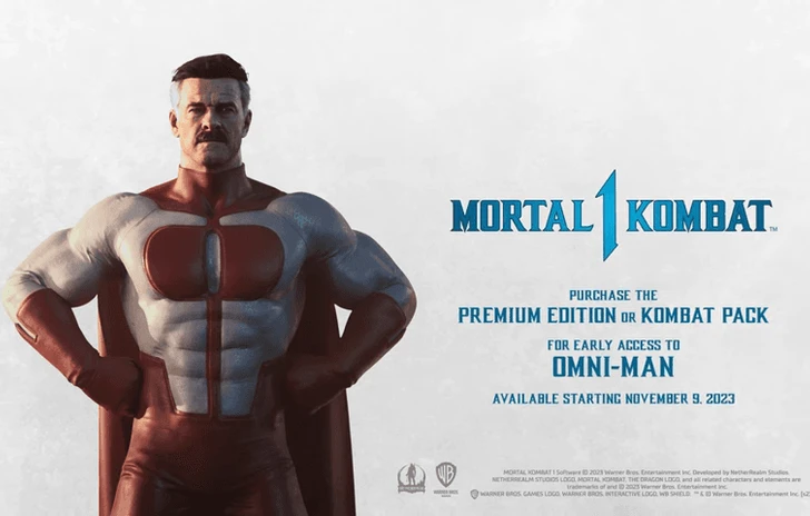 Mortal Kombat 1 presenta OmniMan disponibile dal 9 novembre