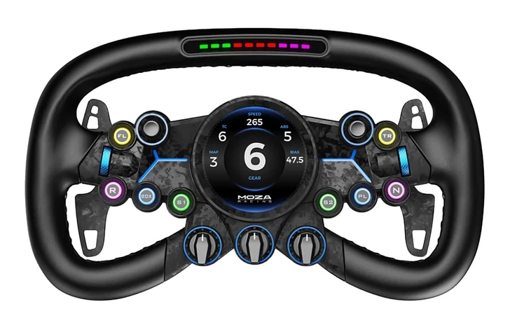 Moza Racing Volante Vision GS e massima libertà duso