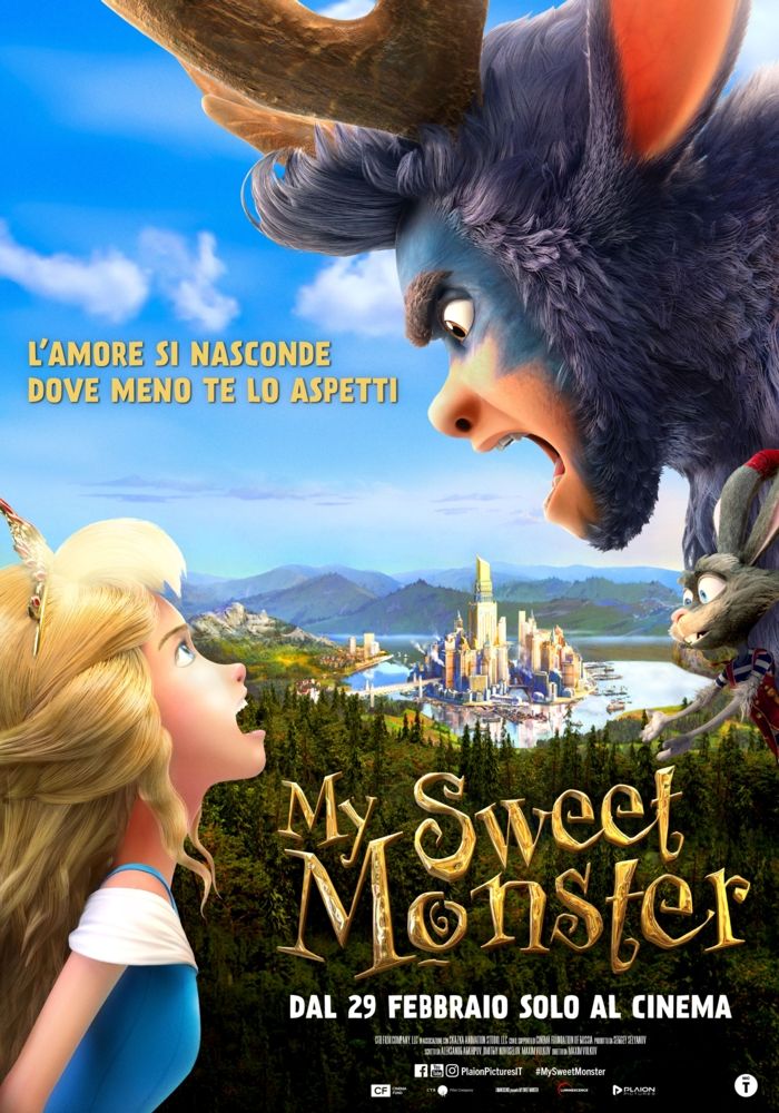My Sweet Monster: poster ufficiale e storia del film d'animazione 
