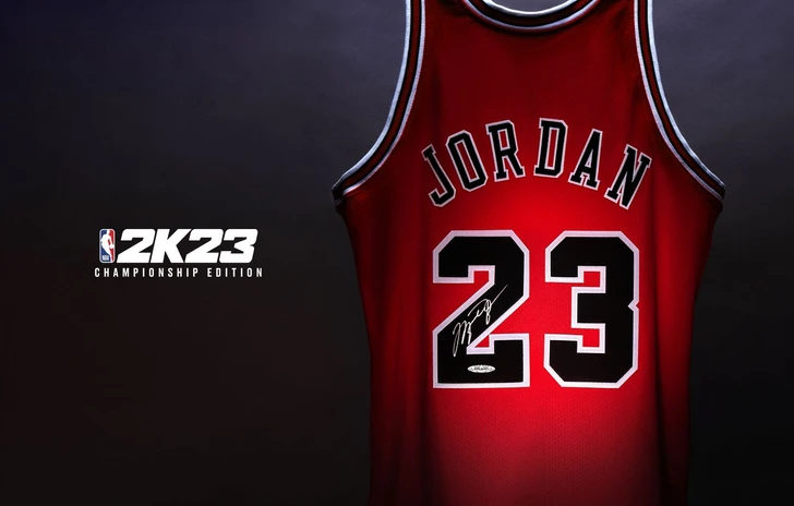 Michael Jordan e latleta di copertina di NBA 2K23