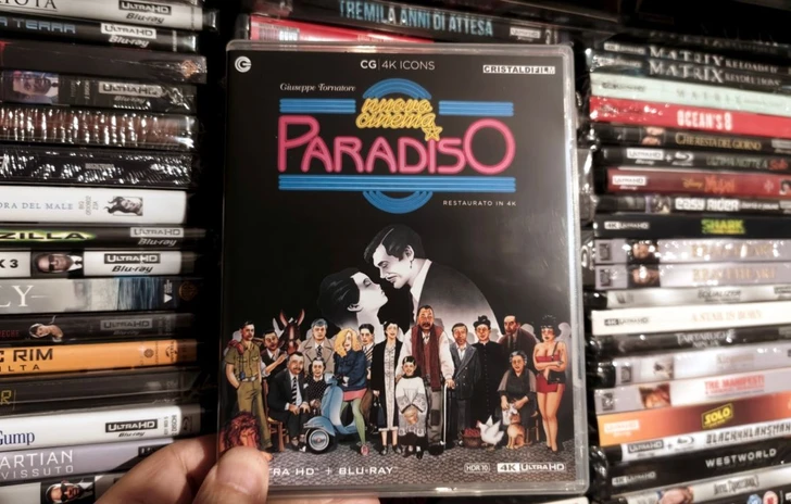 Nuovo Cinema Paradiso 4K il tempo e la magia del cinema
