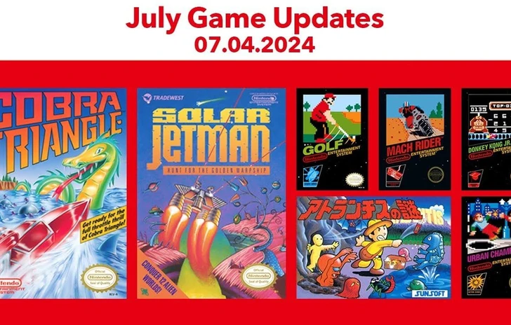 Nintendo Switch Online aggiunti ben 7 giochi per NES