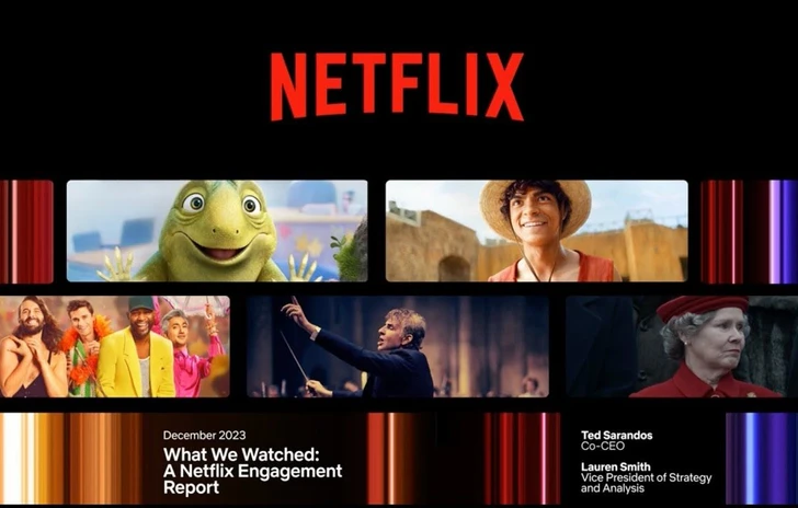 Netflix finalmente divulga i dati di visione globali