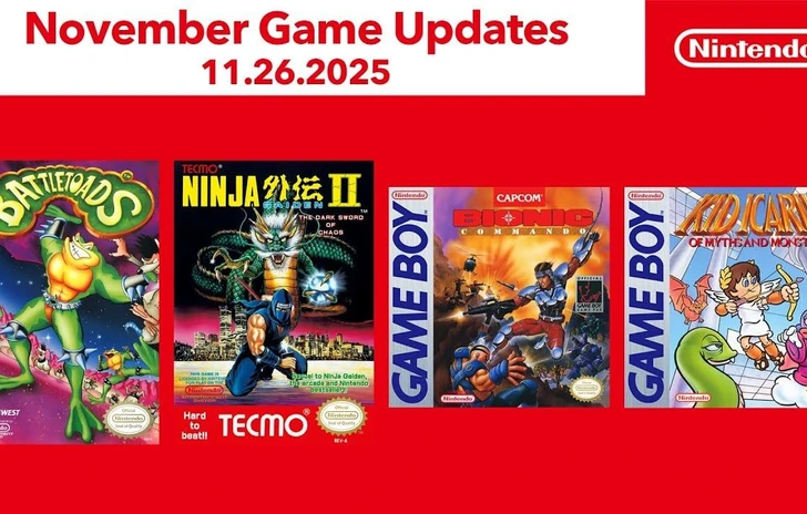 Nintendo Classics 4 vecchie glorie per NES e Game Boy arrivano su Switch