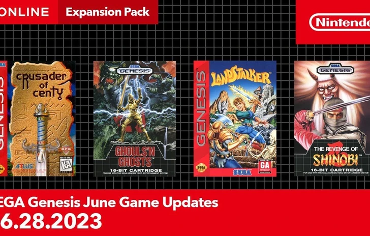 Switch Online espande il catalogo per Mega Drive con 4 nuovi giochi 