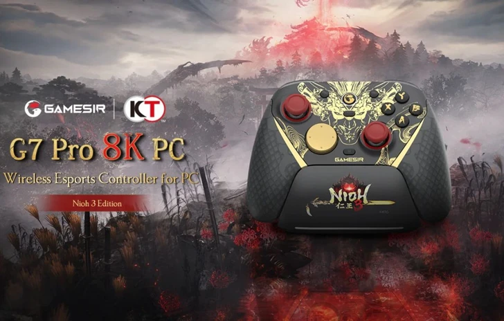 GameSir Nuovo controller G7 Pro 8K Nioh 3 Edition per PC