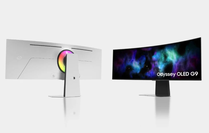 Samsung Electronics nuovi monitor Odissey OLED da gaming