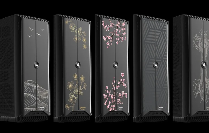 Corsair gaming  One Origin Edition con stampa UV personalizzata