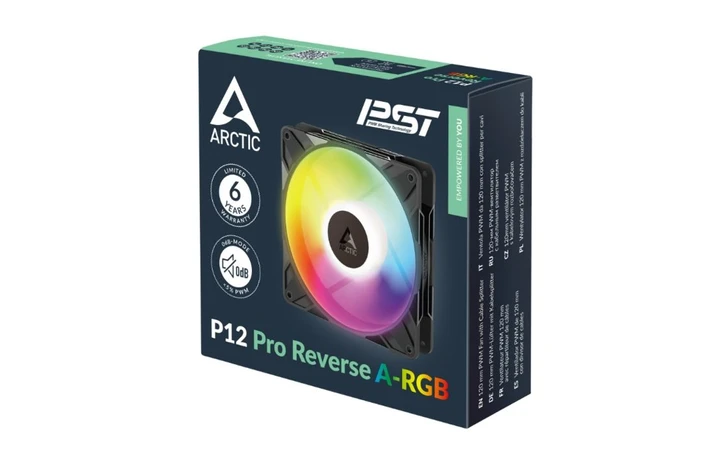 Arctic amplia la gamma di ventole P12 Pro Reverse