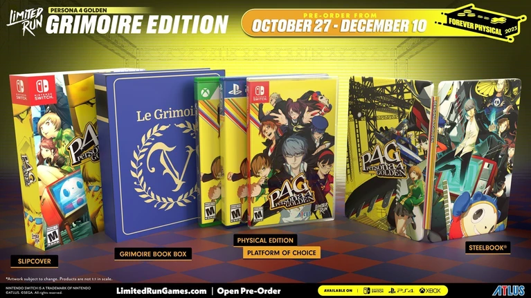Persona 4 Golden, in arrivo tre succose Limited Edition 