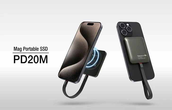 Teamgroup PD20M  unità SSD esterna magnetica