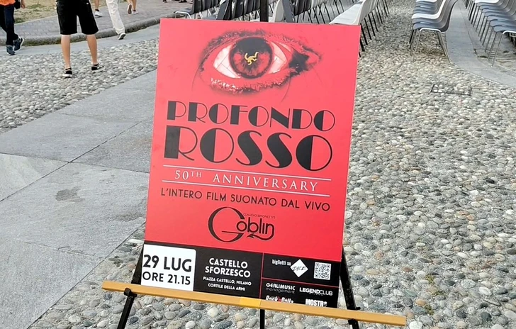 Profondo Rosso Live il culto dei Goblin al Castello Sforzesco