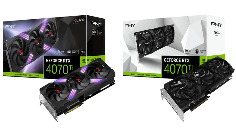 PNY GeForce RTX 4070 Ti VERTO con EPICX RBG