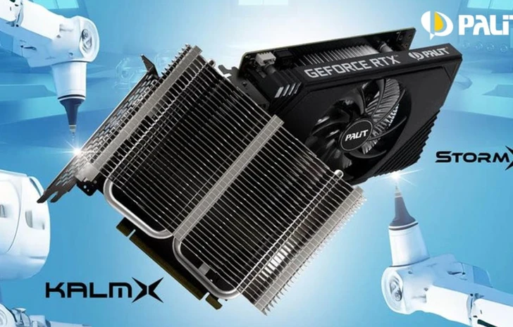 Palit  Gioco silenzioso con GeForce RTX 3050 KalmX e StormX