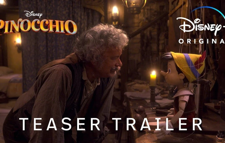 Primo Teaser per il liveaction di Pinocchio