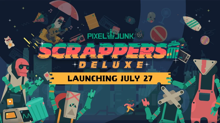PixelJunk Scrappers Deluxe in arrivo il 27 luglio su PC e console 