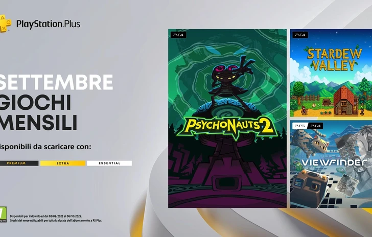PlayStation Plus i giochi di settembre con Stardew Valley