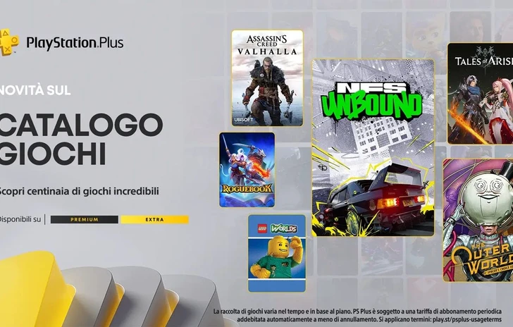 PlayStation Plus i titoli Extra e Premium di febbraio