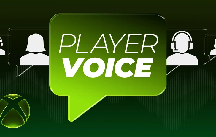 Player Voice il nuovo modo di lasciare feedback a Xbox