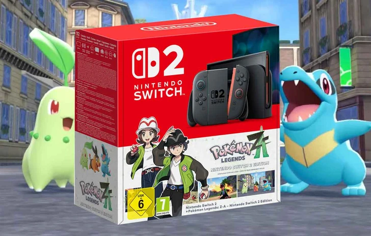 Leggende Pokémon ZA annunciato un bundle con Switch 2