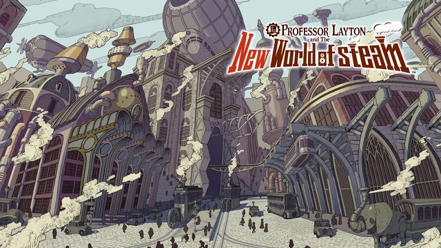 Professor Layton and The New World of steam  Teaser Trailer