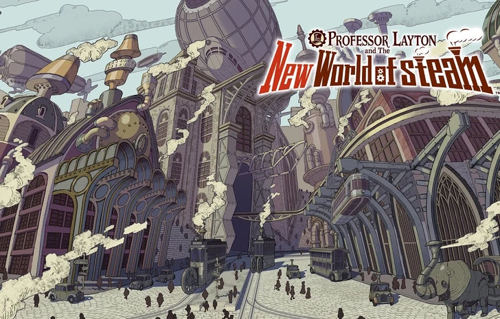 Professor Layton and The New World of steam  Teaser Trailer