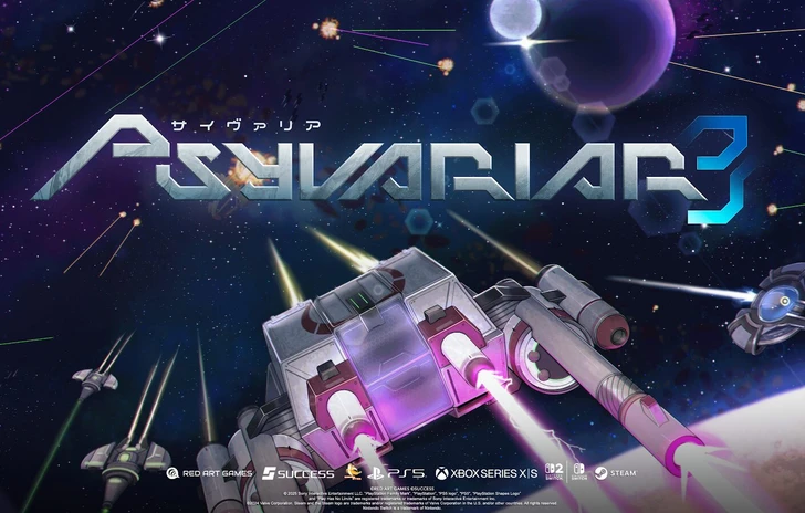 Psyvariar 3 annunciato dopo più di 20 anni un nuovo capitolo dello shmup