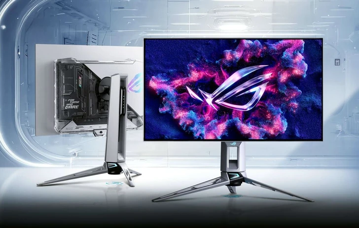 Asus Rog Nuovi monitor OLED da 27 per il gaming
