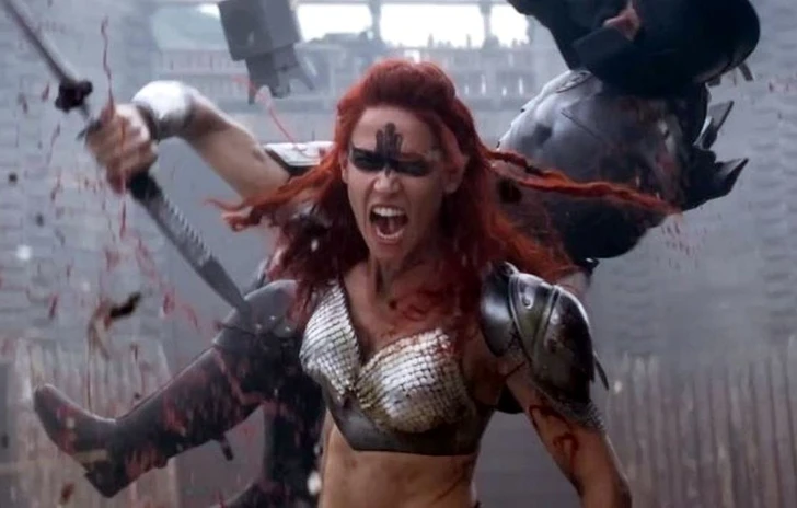 Red Sonja  Trailer e foto di Matilda Lutz in bikini metallico