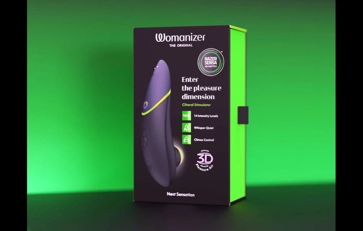 Razer Sensa HD Haptics  Womanizer  Nuova frontiera del piacere