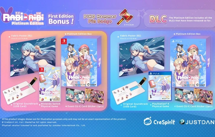RabiRibi Platinum Edition dal 24 ottobre su Switch e PS4