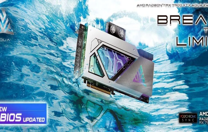 AMD Radeon RX 7900 XTX AQUA 24GB OC Nuovo vBIOS
