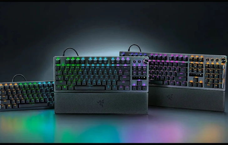 Razer allavanguardia nuovi interruttori ottici analogici Gen2