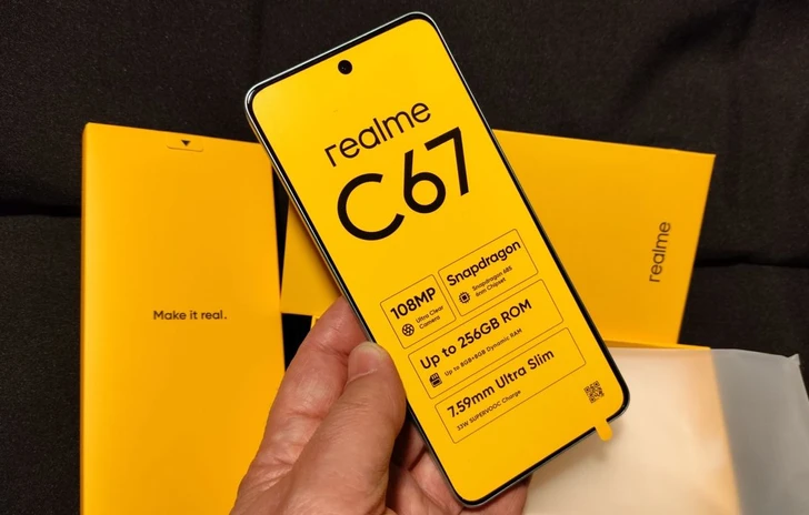 Realme C67 4G in prova  Linea budget praticità quotidiana