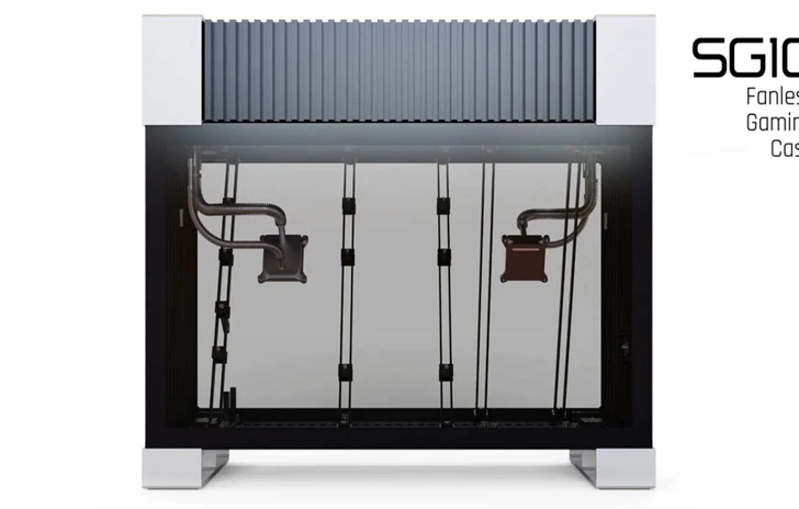 Streacom SG10 e il gaming case senza ventole