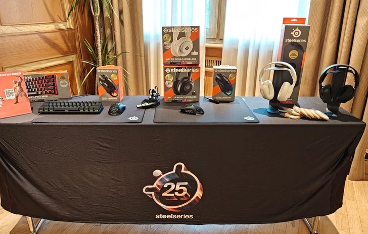 SteelSeries 25 anni il gaming si fa sempre più premium