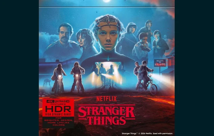 Stranger Things cofanetti completi 4K e 2K da collezione