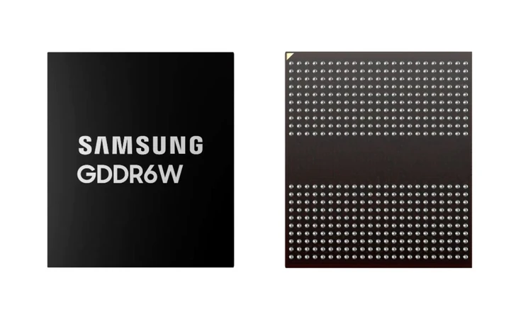 GDDR6W  Samsung raddoppia e rilancia