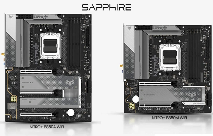 Sapphire e le nuove schede madri Nitro B850 per Ryzen 9000
