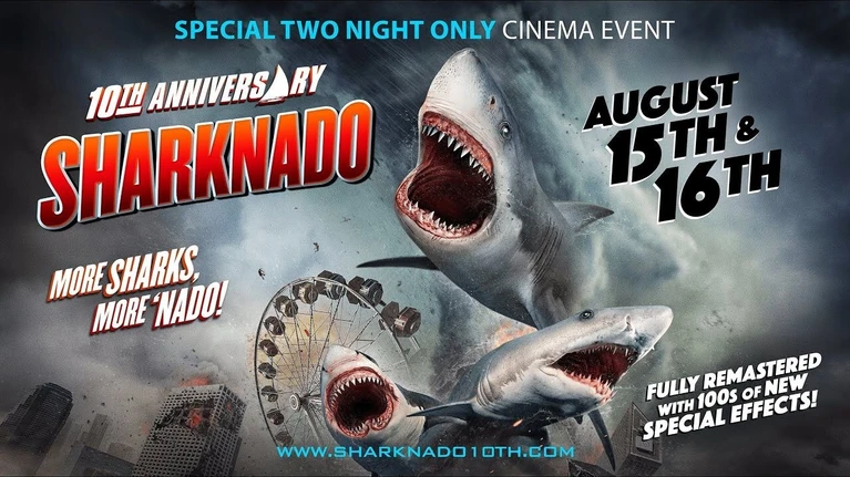 Sharknado  Festa al cinema per i primi 10 anni