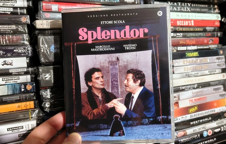 Splendor  Il film di Scola in Bluray