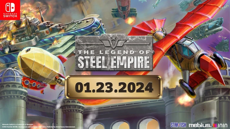The Legend of Steel Empire esce su Switch il 23 gennaio