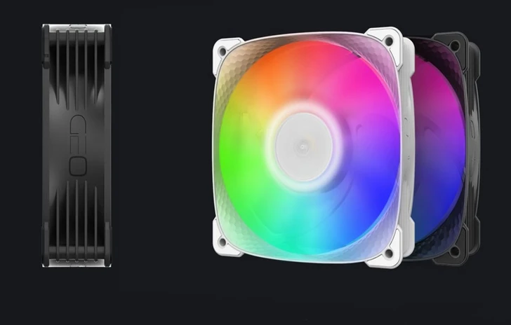 Geometric Future Ventola di raffreddamento Super Squama 3805