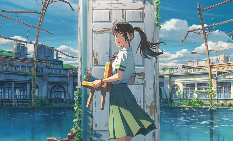 Suzume, il film d'animazione di Makoto Shinkai è disponibile su Netflix