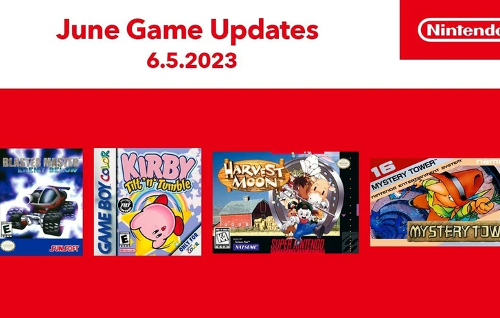 Nintendo Switch Online 4 giochi aggiunti al catalogo per NES SNES e Game Boy 