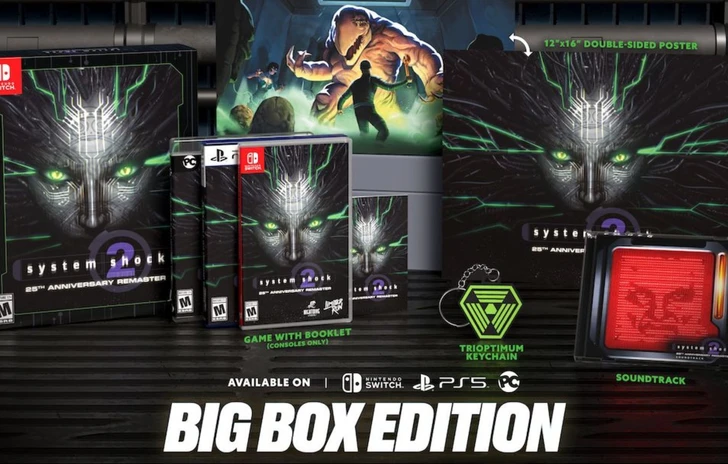 System Shock 2 annunciata ledizione fisica limitata del remaster