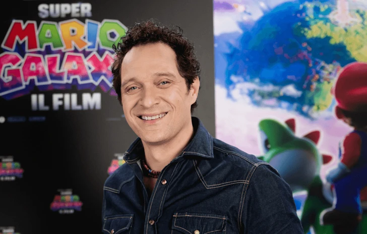 Ho giocato a tutti i Super Mario dalla sala giochi a Kart intervista a Claudio Santamaria la voce di Mario in Super Mario Galaxy 