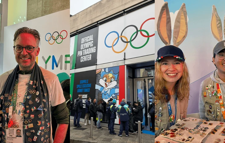 A Milano è scoppiata la pin mania storia tradizione e consigli pratici su come trovare e scambiare le spillette olimpiche 