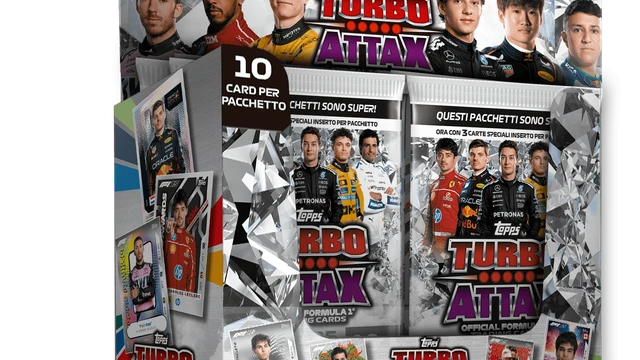 F1 Turbo Attax Diamond Collection  da Topps le carte celebrative